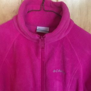 COLUMBIA fleece zipper jacket